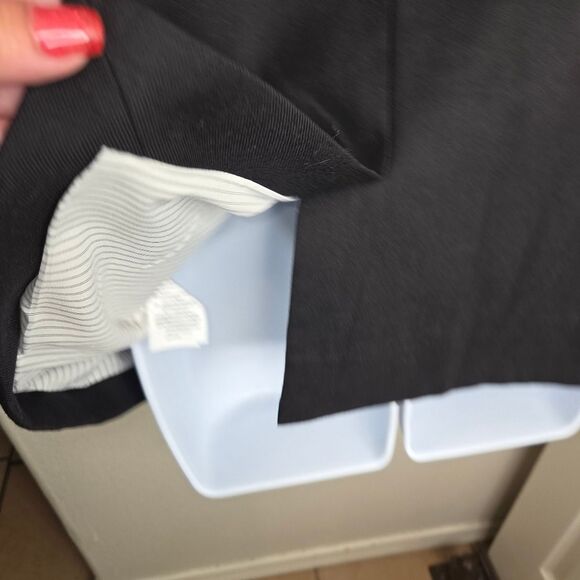 J. Crew Regent Blazer Jacket Black Wool Flannel Size 10T - Picture 7 of 10